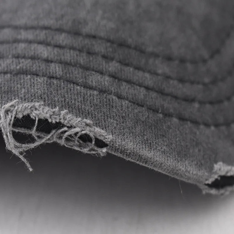 Boné Vintage Lavado Unissex – Ajustável em Algodão