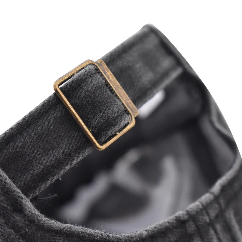 Boné Vintage Lavado Unissex – Ajustável em Algodão