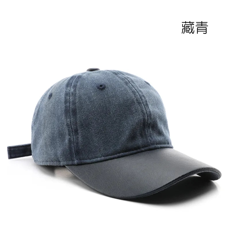 Boné Vintage Lavado Unissex – Ajustável em Algodão