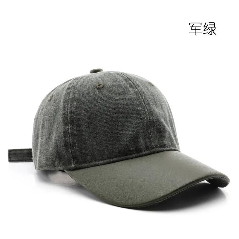 Boné Vintage Lavado Unissex – Ajustável em Algodão