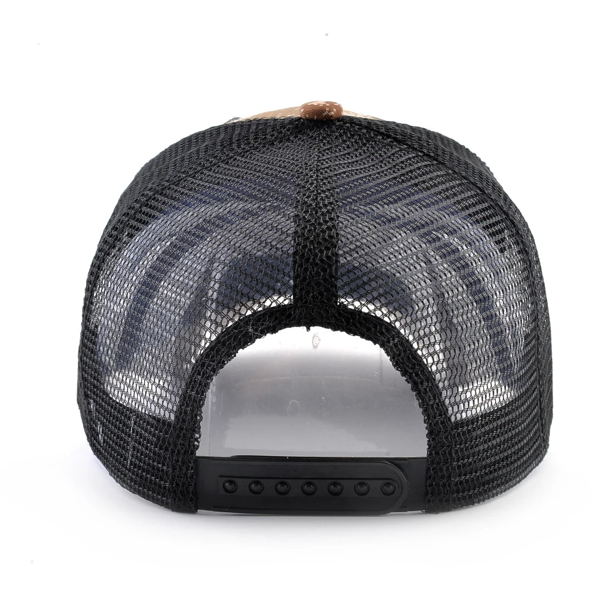 Boné Trucker Unissex com Patch Bordado – Estilo Casual, Respirável e Ajustável