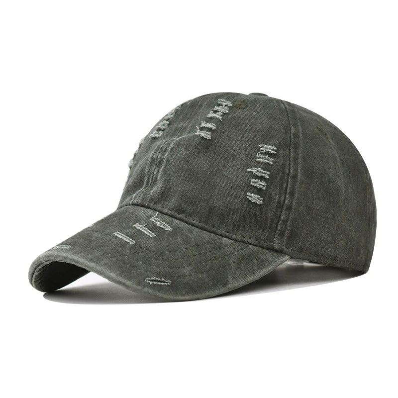 Boné Vintage Lavado Unissex – Ajustável em Algodão